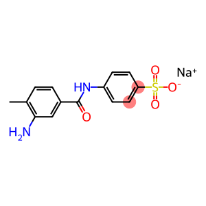 4-[(3-amino-4-methylbenzoyl)amino]benzenesulfonate