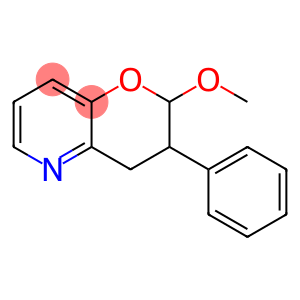 2H-Pyrano[3,2-b]pyridine,3,4-dihydro-2-methoxy-3-phenyl-(9CI)