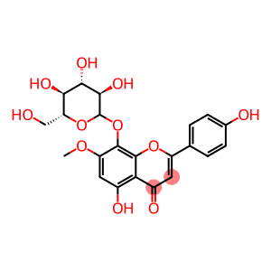 -Trihydroxy-7-methoxyflavone 8-O-glucoside