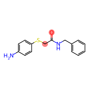 2-[(4-aminophenyl)thio]-N-benzylacetamide