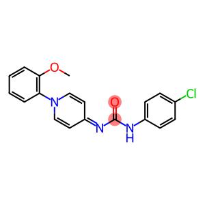 1-(o-Methoxyphenyl)-4-[(p-chlorophenylcarbamoyl)imino]-1,4-dihydropyridine