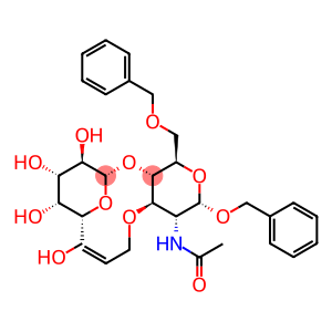 α-D-Glucopyranoside, phenylmethyl 2-(acetylamino)-2-deoxy-4-O-β-D-galactopyranosyl-6-O-(phenylmethyl)-3-O-2-propen-1-yl-
