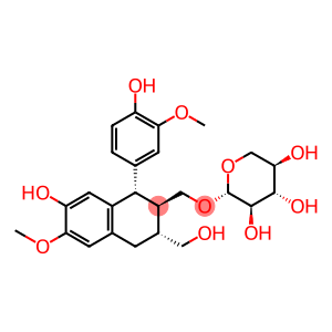 β-D-Xylopyranoside, [(1S,2R,3R)-1,2,3,4-tetrahydro-7-hydroxy-1-(4-hydroxy-3-methoxyphenyl)-3-(hydroxymethyl)-6-methoxy-2-naphthalenyl]methyl