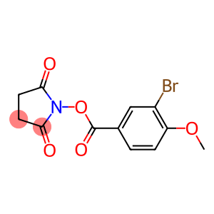 1-[(3-bromo-4-methoxybenzoyl)oxy]-2,5-pyrrolidinedione