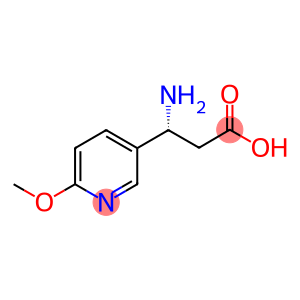 R-3-氨基-3-(6-甲氧基-3-吡啶基)丙酸