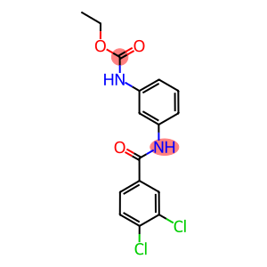 ethyl 3-[(3,4-dichlorobenzoyl)amino]phenylcarbamate