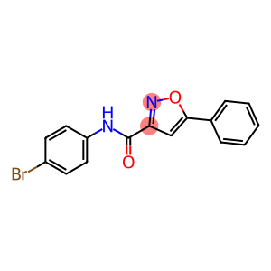 N-(4-bromophenyl)-5-phenyl-3-isoxazolecarboxamide