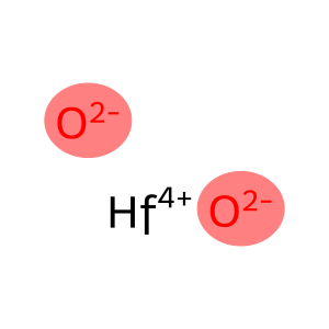 Hafnium (IV) oxide sputtering target, 101.4mm (4.0 in.) dia. x 6.35mm (0.25 in.) thick