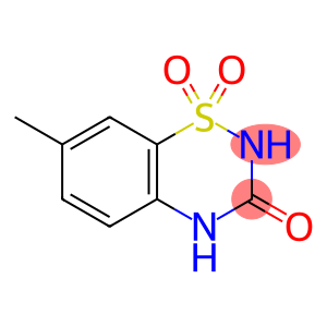 7-METHYL-1,1-DIOXO-1,4-DIHYDRO-2H-1LAMBDA6-BENZO[1,2,4]THIADIAZIN-3-ONE