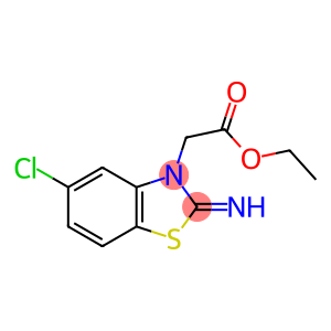5-Chloro-3-ethoxycarbonylmethyl-2-imino-2,3-dihydrobenzothiazole
