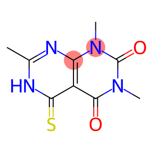 5-mercapto-1,3,7-trimethylpyrimido[4,5-d]pyrimidine-2,4(1H,3H)-dione