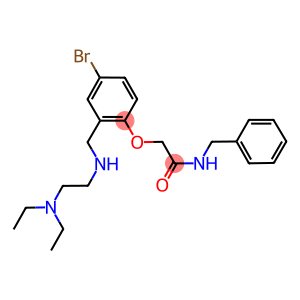 N-benzyl-2-[4-bromo-2-({[2-(diethylamino)ethyl]amino}methyl)phenoxy]acetamide