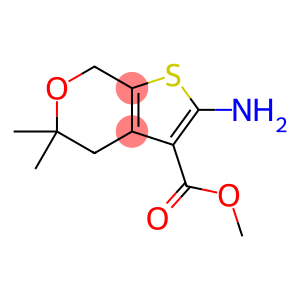 2-AMINO-5,5-DIMETHYL-4,7-DIHYDRO-5H-THIENO[2,3-C]-PYRAN-3-CARBOXYLIC ACID METHYL ESTER