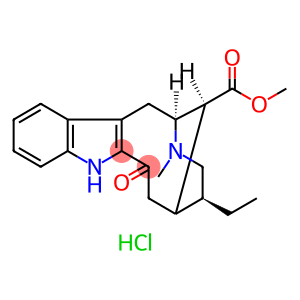 Vobasan-17-oic acid, 19,20-dihydro-3-oxo-, methyl ester, hydrochloride, (20β)- (9CI)