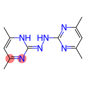 2(1H)-Pyrimidinone,4,6-dimethyl-, (4,6-dimethyl-2-pyrimidinyl)hydrazone (9CI)