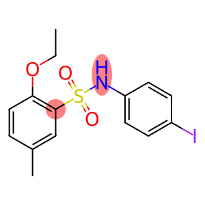 2-ethoxy-N-(4-iodophenyl)-5-methylbenzenesulfonamide