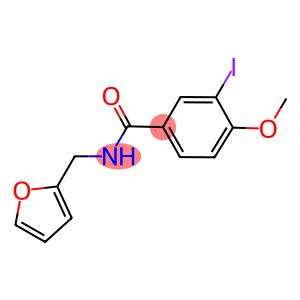 N-(2-furylmethyl)-3-iodo-4-methoxybenzamide