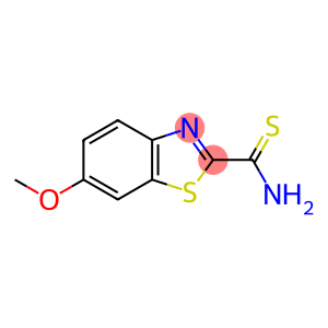 2-Benzothiazolecarbothioamide,6-methoxy-(9CI)