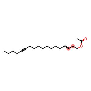 (E)-3-Octadecen-13-yn-1-ol acetate