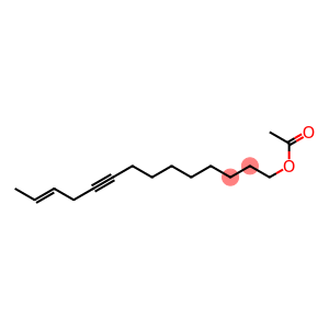 (E)-12-Tetradecen-9-yn-1-ol acetate