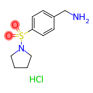 (4-(Pyrrolidin-1-ylsulfonyl)phenyl)methanamine hydrochloride
