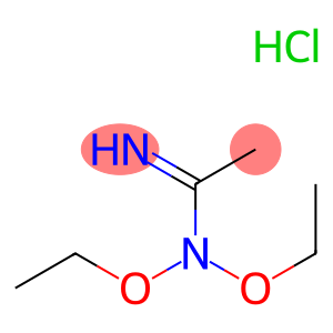 N,N-diethoxyacetamidine monohydrochloride