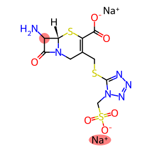 7-AMINO-3-[1-(SULFOMETHYL)-1H-TETRAZOL-5-YLTHIOMETHYL]-3-CEPHEM-4-CARBOXYLIC ACID, SODIUM SALT