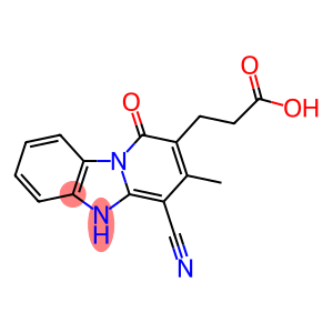 3-(4-cyano-3-methyl-1-oxo-1,5-dihydrobenzo[4,5]imidazo[1,2-a]pyridin-2-yl)propanoic acid