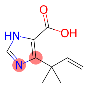 1H-IMidazole-4-carboxylic acid, 5-(1,1-diMethyl-2-propenyl)-