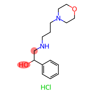 Benzenemethanol, a-[[[3-(4-morpholinyl)propyl]amino]methyl]-,hydrochloride (1:2)