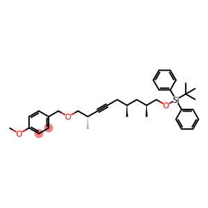 Benzene, 1-[[[(2S,6R,8S)-9-[[(1,1-dimethylethyl)diphenylsilyl]oxy]-2,6,8-trimethyl-3-nonyn-1-yl]oxy]methyl]-4-methoxy-