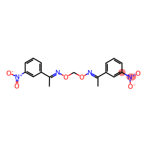 1-{3-nitrophenyl}ethanone O-({[(1-{3-nitrophenyl}ethylidene)amino]oxy}methyl)oxime