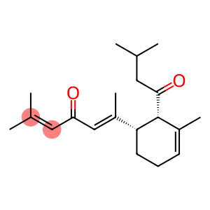 (5E)-2-Methyl-6-[(1S)-3-methyl-2α-(3-methyl-1-oxobutyl)-3-cyclohexen-1α-yl]-2,5-heptadien-4-one