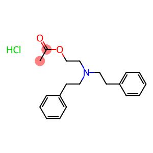 Ethanol,2-[bis(2-phenylethyl)amino]-, 1-acetate,hydrochloride (1:1)