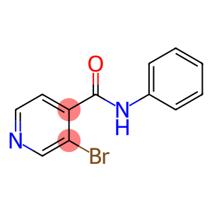 4-Pyridinecarboxamide, 3-bromo-N-phenyl-