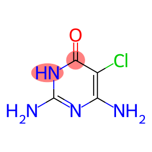 4(3H)-Pyrimidinone, 2,6-diamino-5-chloro-