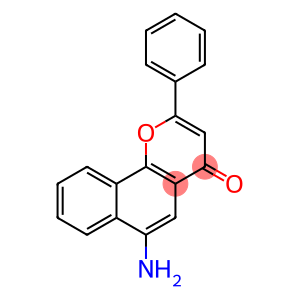 4H-Naphtho[1,2-b]pyran-4-one,6-amino-2-phenyl-(9CI)