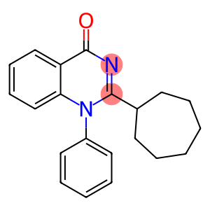 2-环庚基-1-苯基喹唑啉-4(1H)-酮