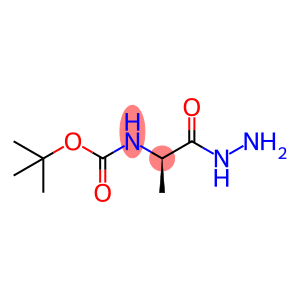 D-Alanine, N-[(1,1-dimethylethoxy)carbonyl]-, hydrazide (9CI)