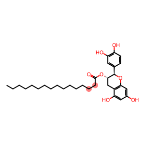 (2R)-2α-(3,4-Dihydroxyphenyl)-3β-(hexadecanoyloxy)-5,7-chromandiol