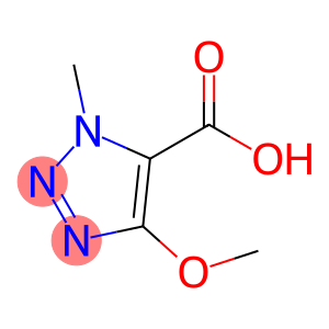 1H-1,2,3-Triazole-5-carboxylicacid,4-methoxy-1-methyl-(9CI)