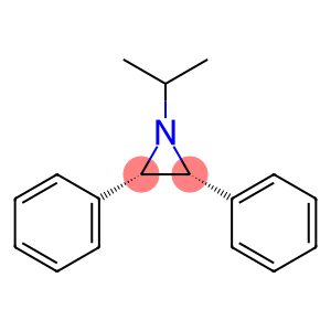 Aziridine, 1-(1-methylethyl)-2,3-diphenyl-, (2R,3S)-rel-