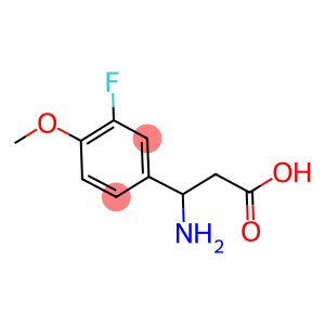 3-aMino-3-(3-fluoro-4-Methoxyphenyl)propanoic acid