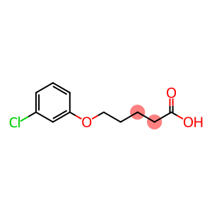 Pentanoic acid, 5-(3-chlorophenoxy)-