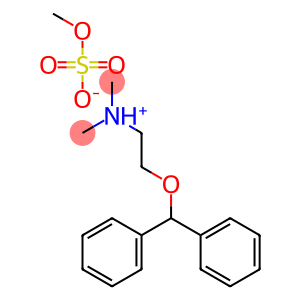 [2-(diphenylmethoxy)ethyl]dimethylammonium methyl sulphate