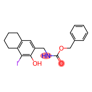 N-[(3-Hydroxy-4-iodo-5,6,7,8-tetrahydronaphthalen-2-yl)methyl]carbamic acid benzyl ester