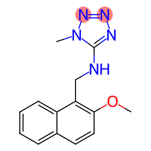 N-[(2-methoxy-1-naphthyl)methyl]-N-(1-methyl-1H-tetraazol-5-yl)amine