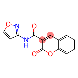 2H-1-Benzopyran-3-carboxamide,N-3-isoxazolyl-2-oxo-(9CI)