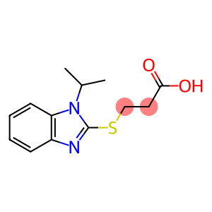 3-[(1-ISOPROPYL-1H-BENZIMIDAZOL-2-YL)THIO]PROPANOIC ACID