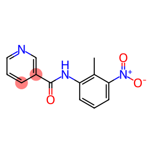 3-Pyridinecarboxamide,N-(2-methyl-3-nitrophenyl)-(9CI)